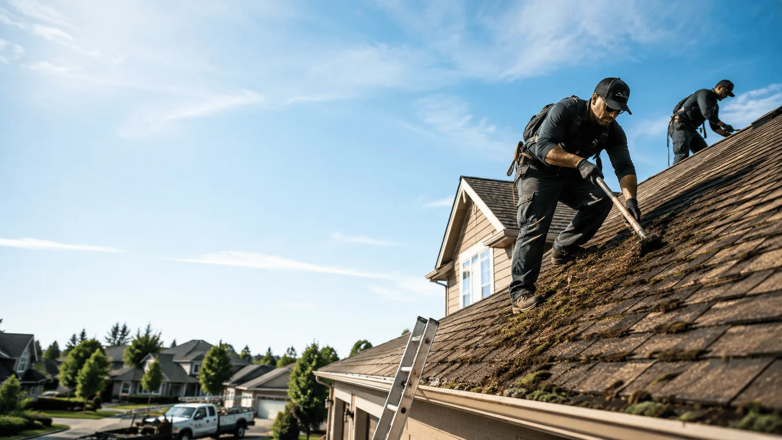 Roof Moss Removal in Fergus Falls, MN near me